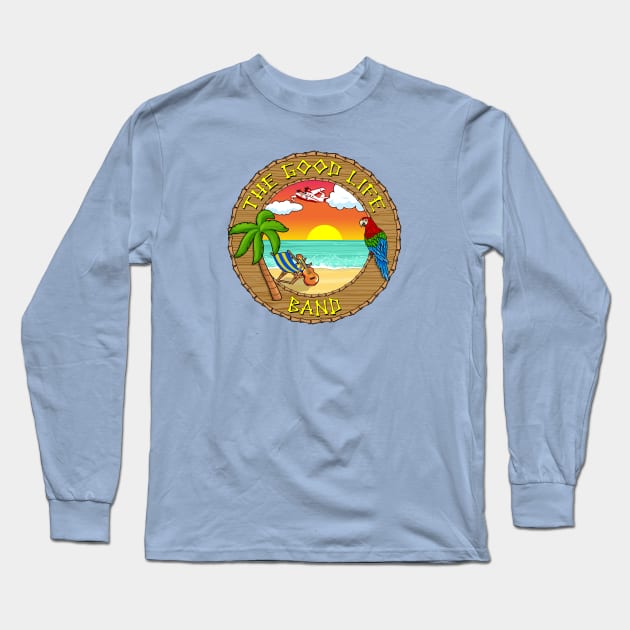 The Good Life Band Logo 1 Long Sleeve T-Shirt by PeterGouldPhotography